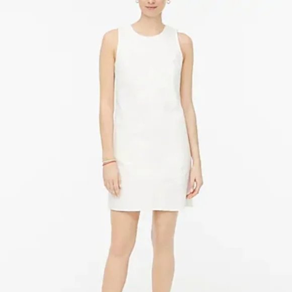 J. Crew Dresses & Skirts - NWT J.Crew Denim shift dress in white wash